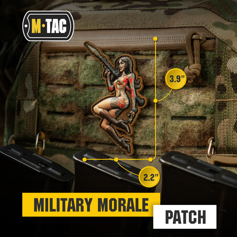 M-Tac Morale Patch Tactical Girl