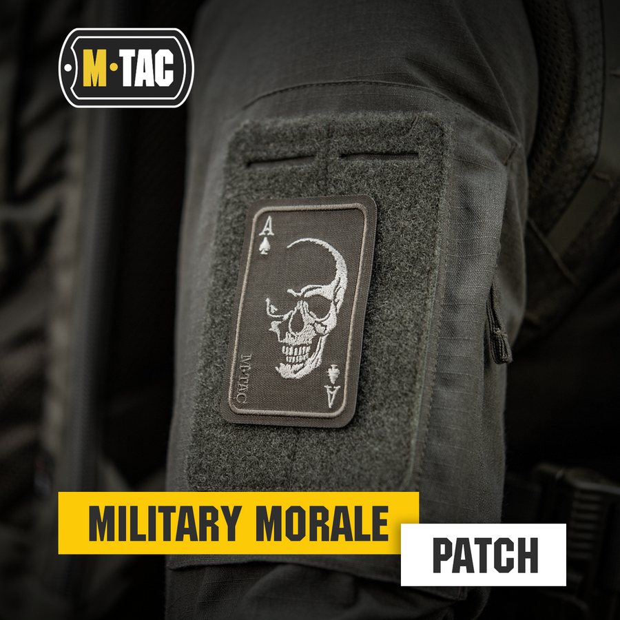 M-Tac Morale Patch Face of war
