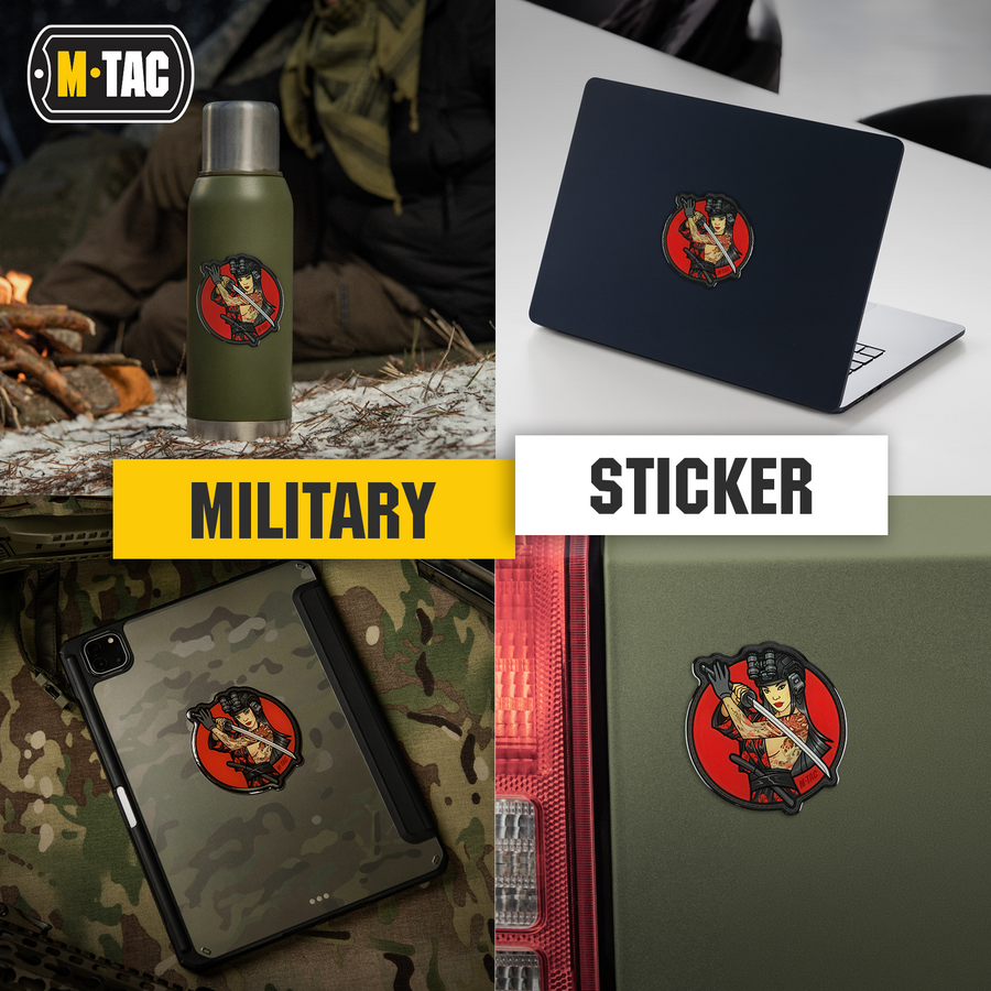 M-Tac Morale Sticker Tactical Girl