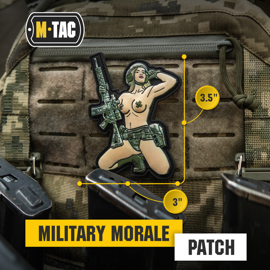 M-Tac Morale Patch Tactical Girl – M-TAC