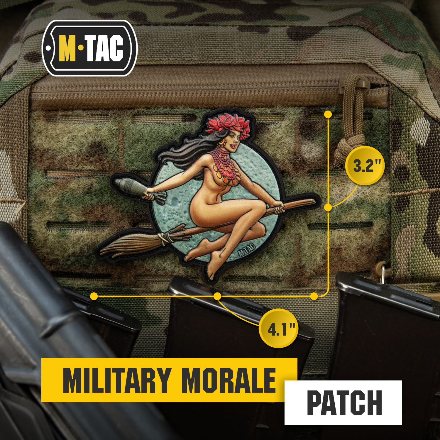 M-Tac Morale Patch Tactical Girl