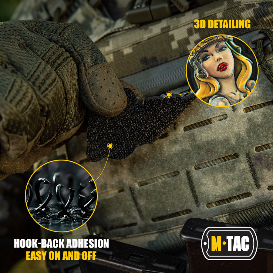 M-Tac Morale Patch Tactical Girl