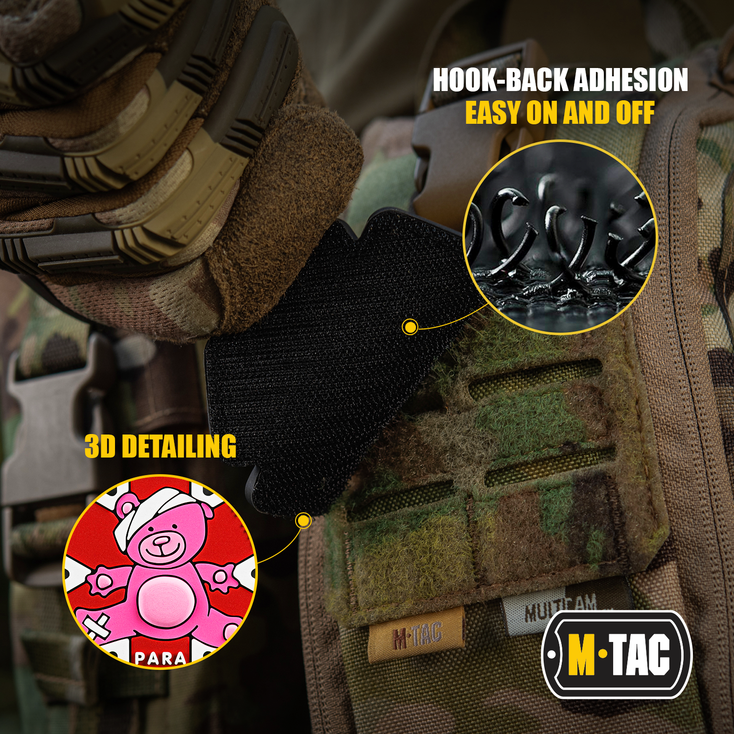 Ohrong Medic Rubber Patch 3D PVC Emblem Tactical ACU EMS EMT MED Paramedic  First Aid Morale Skull Military Hook Fasteners Badge for Bag Backpack First