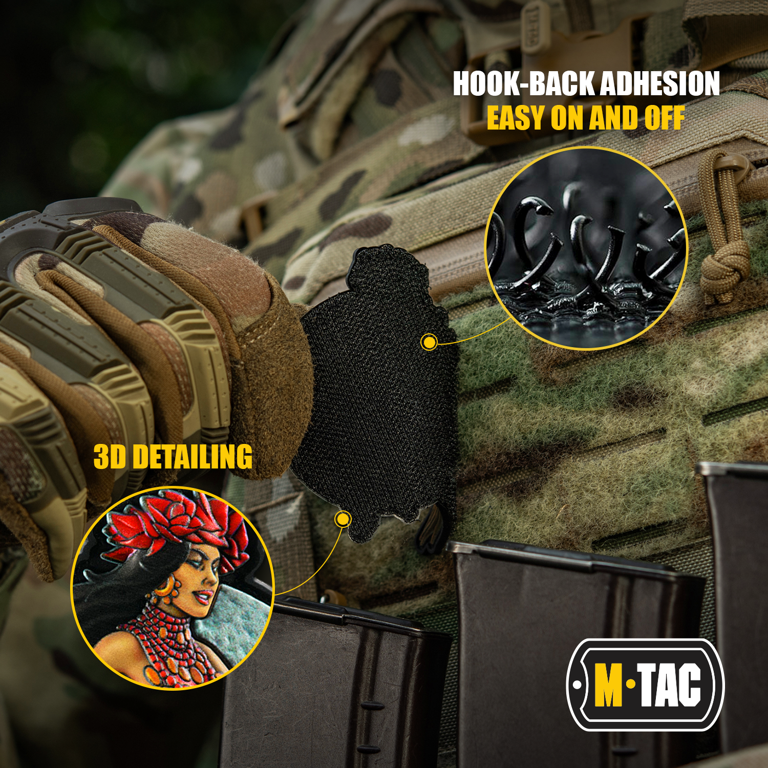 M-Tac Morale Patch Tactical Girl