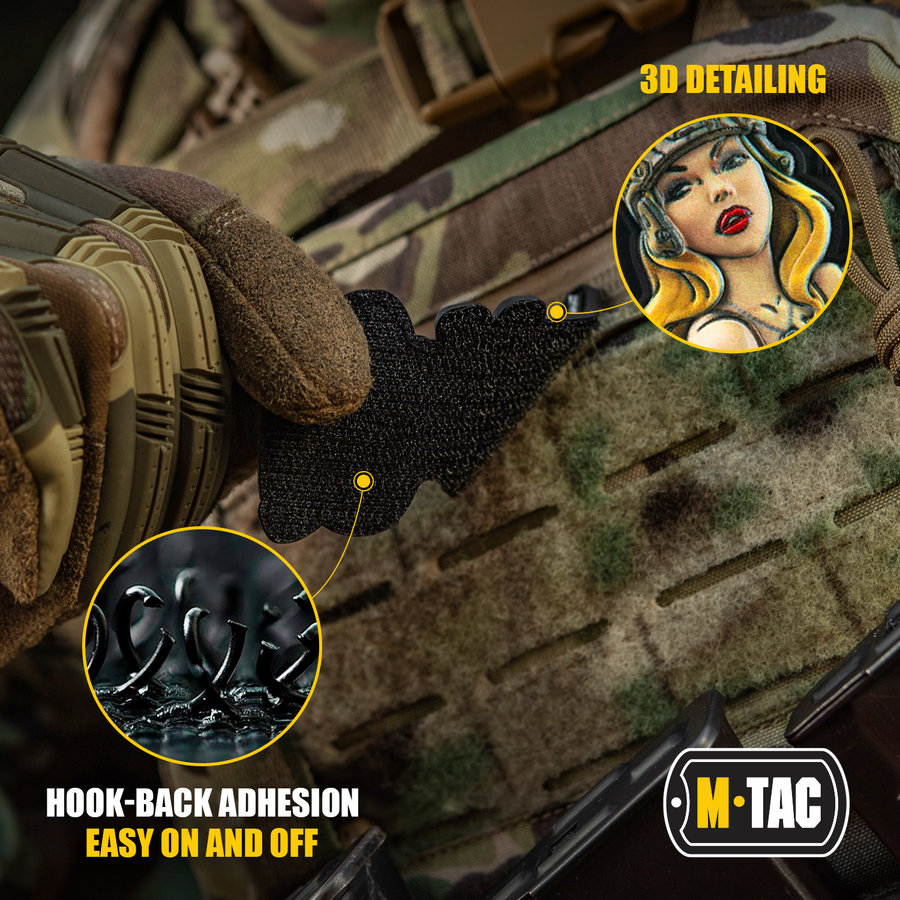 M-Tac Morale Patch Tactical Girl