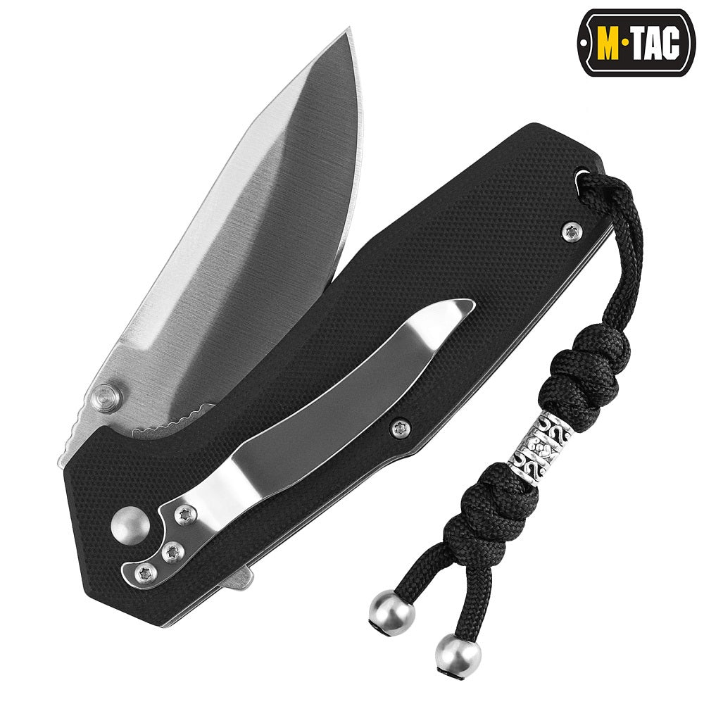 M-Tac Lanyard Zeus Black & Silver