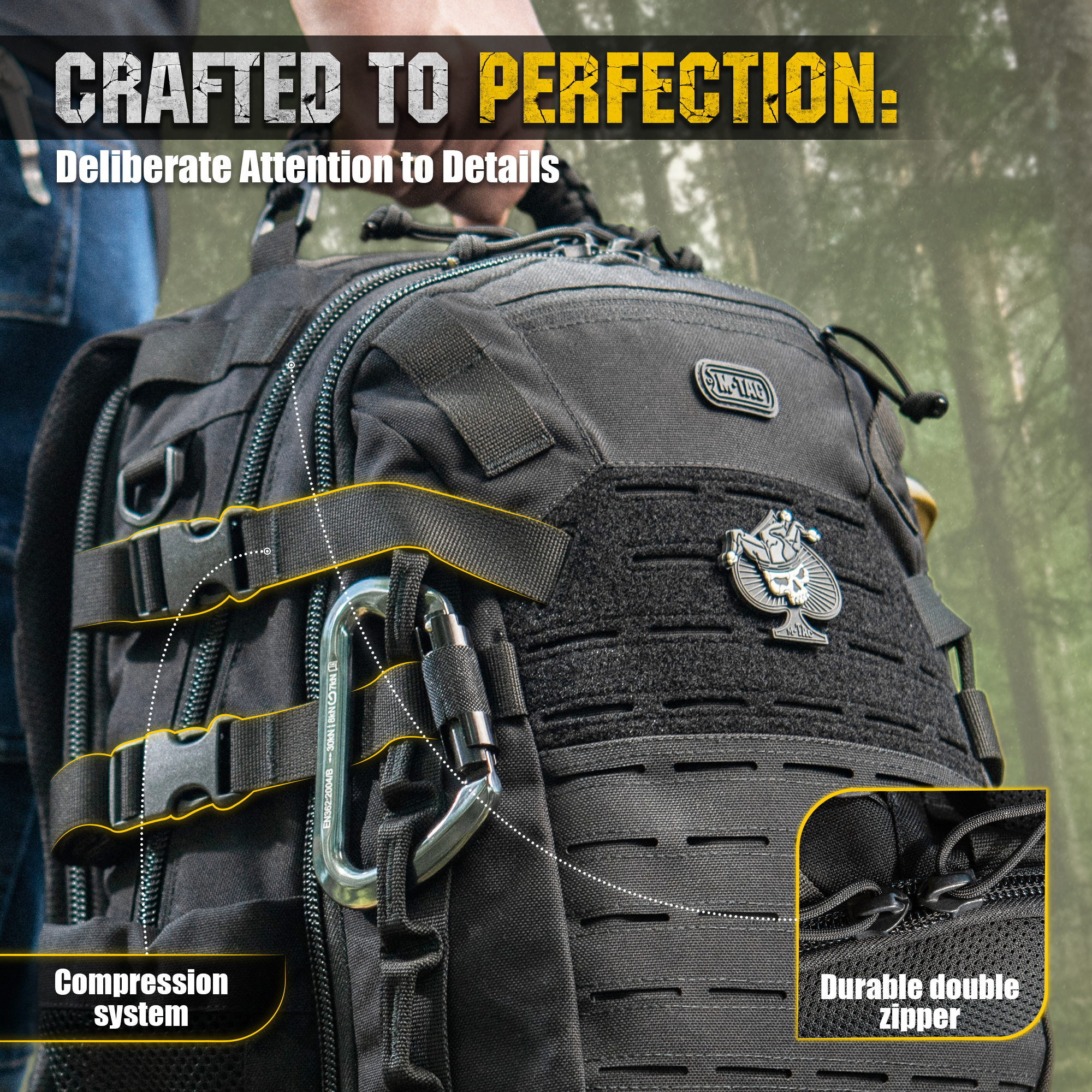 M-Tac Mission Backpack 25L Tactical Nylon Backpack | M-Tac US - M-Tac M-Tac Mission Backpack 25L Tactical Nylon Backpack | M-Tac US - M-Tac