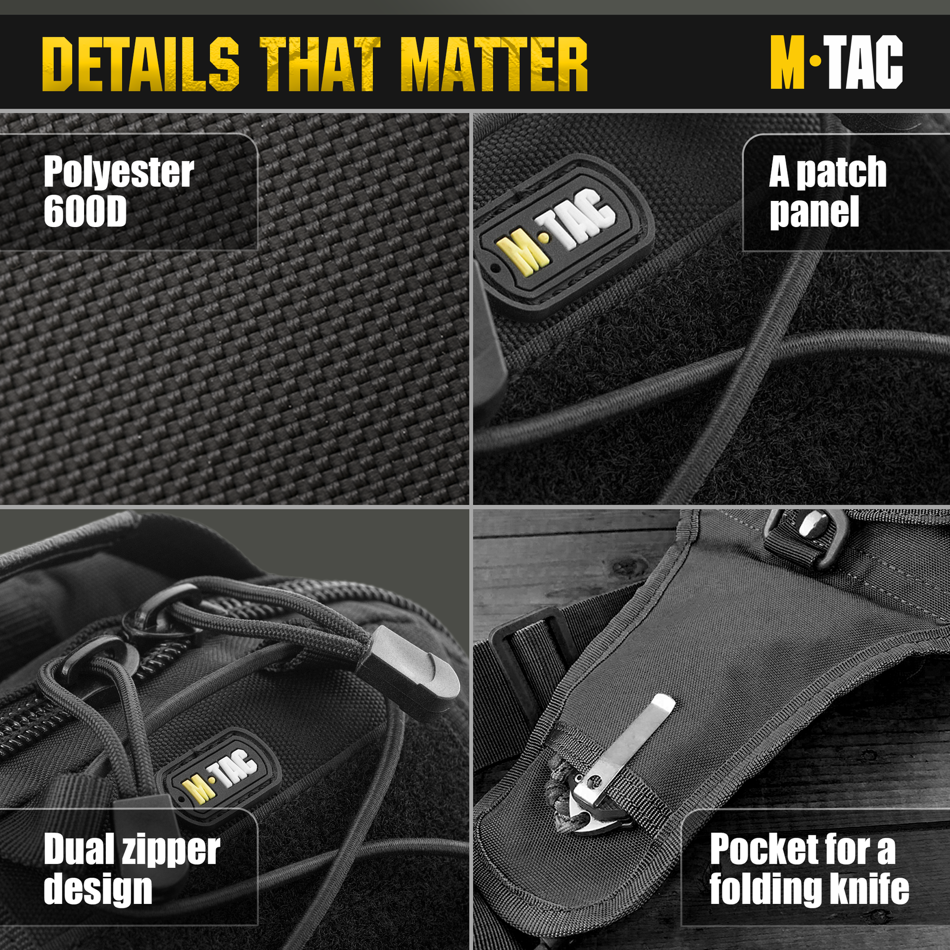 M-Tac Urban Line City Patrol Carabiner Bag