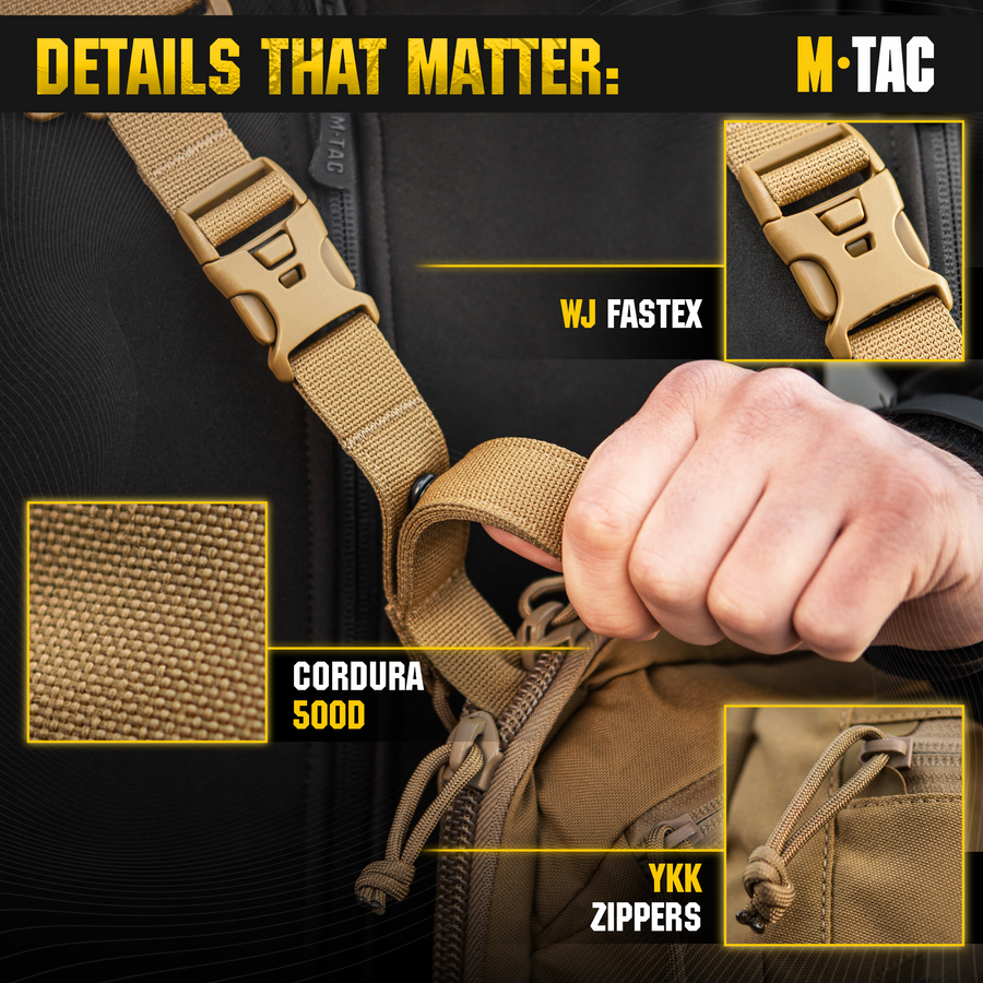 M-Tac Elite Sphaera Large Bag GenII with Loop Panel