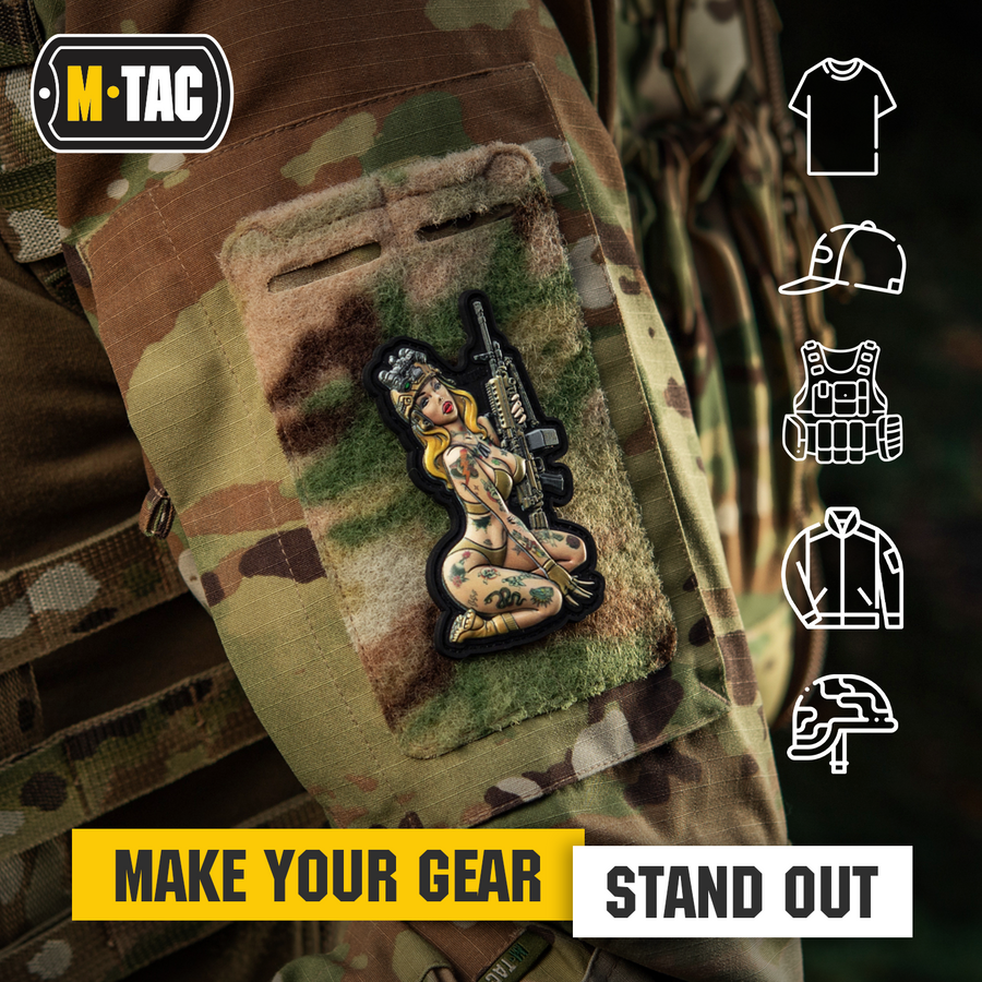 M-Tac Morale Patch Tactical Girl