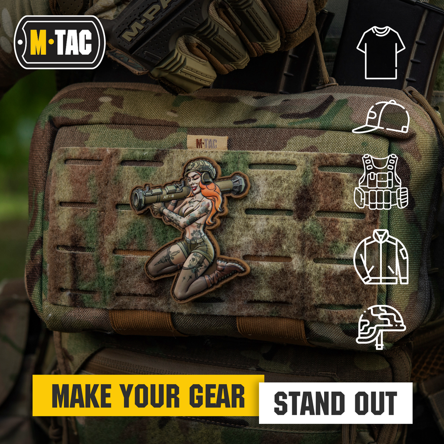 M-Tac Morale Patch Tactical Girl