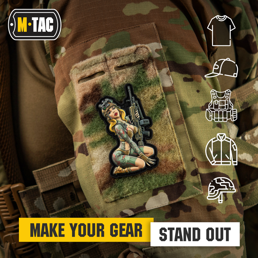 M-Tac Morale Patch Tactical Girl