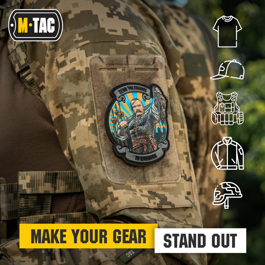 M-Tac Morale Patch Zero Tolerance PVC