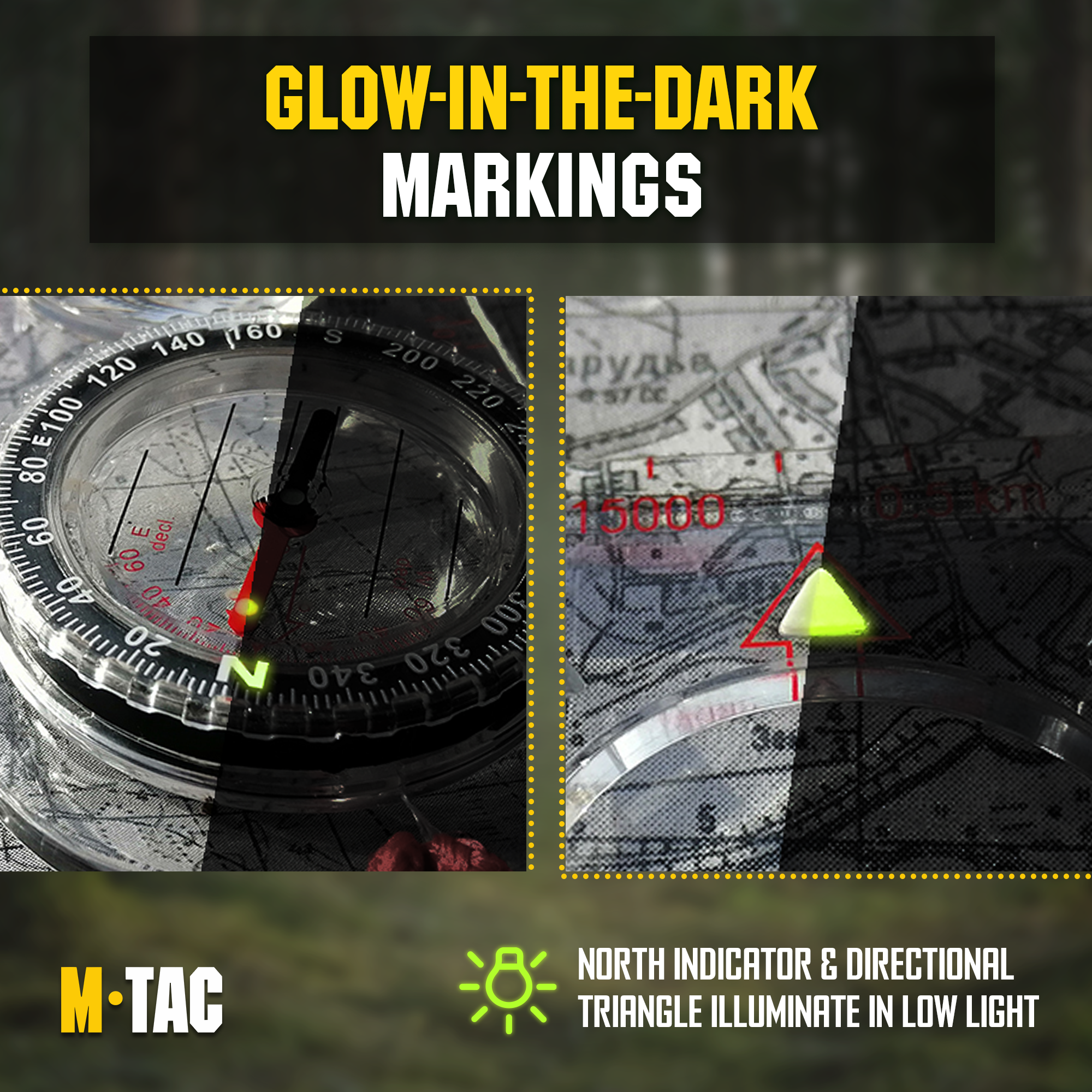 M-Tac Map Compass - M-TAC