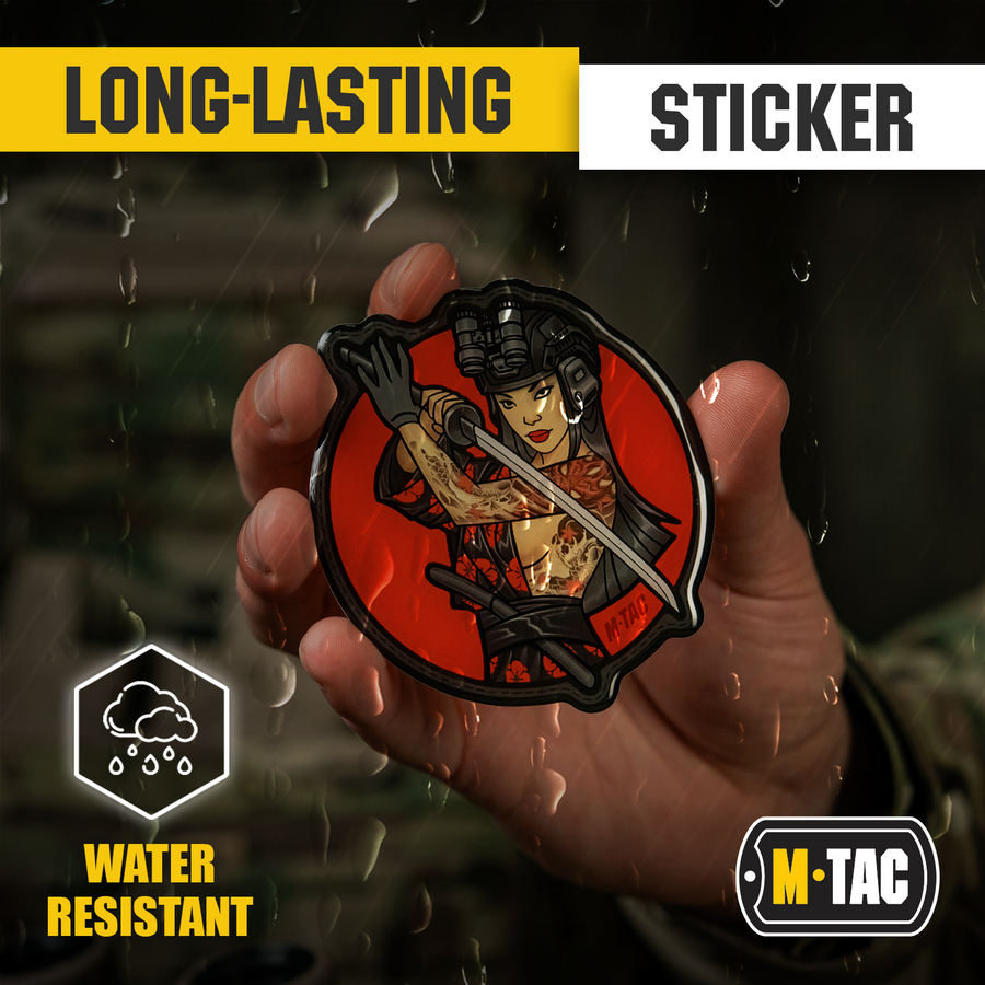 M-Tac Morale Sticker Tactical Girl