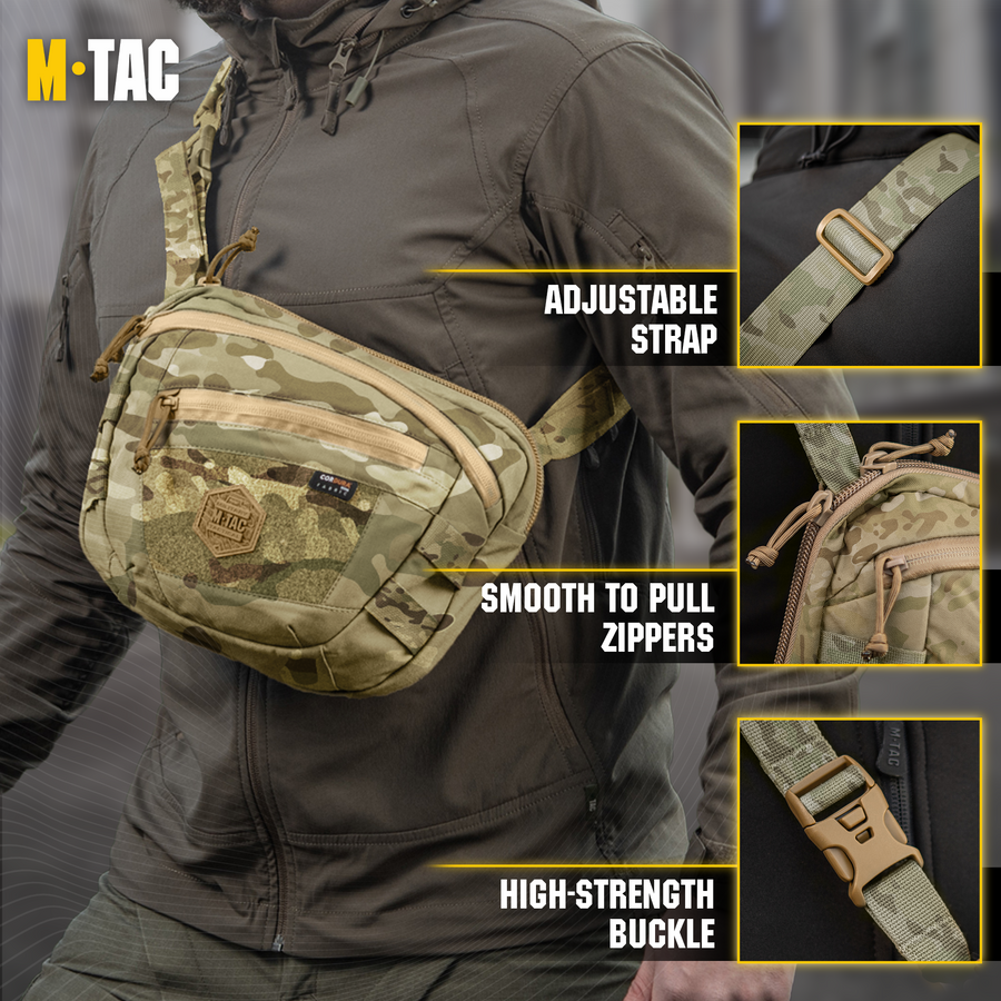 M-Tac Elite Sphaera Large Bag GenII with Loop Panel