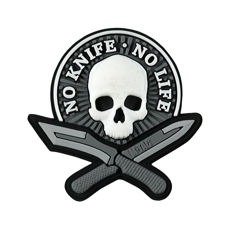 M-Tac patch No Knife - No Life 3D PVC