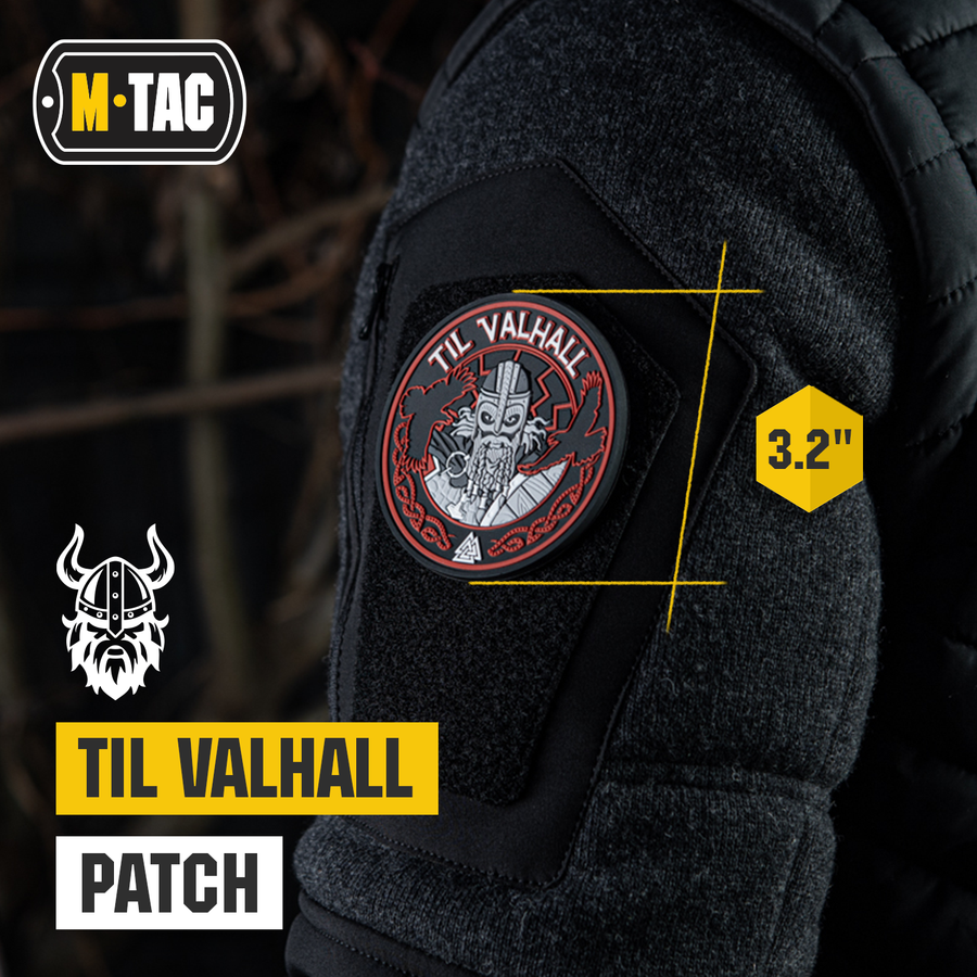 M-Tac patch Til Valhall PVC