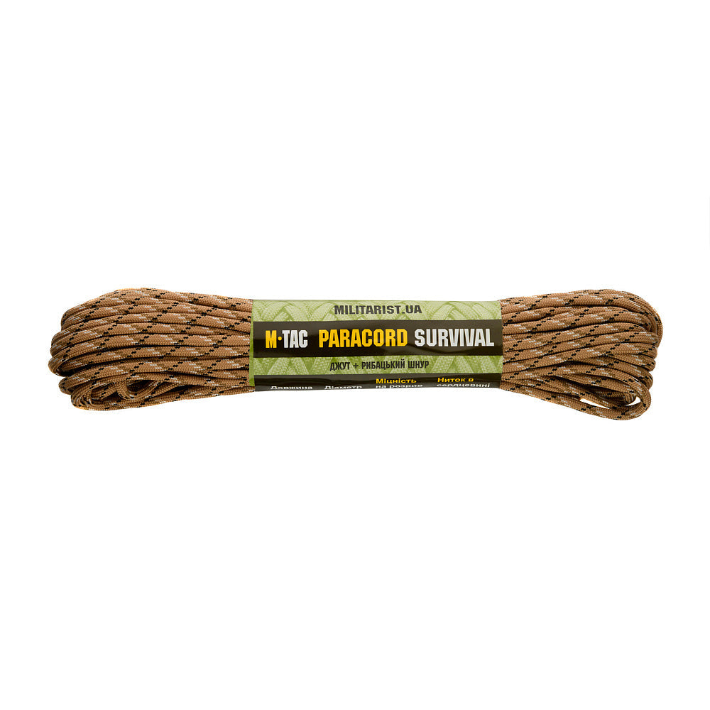 M-Tac Paracord Survival 15m