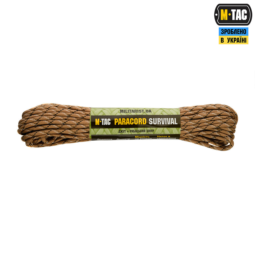 M-Tac Paracord Survival 15m