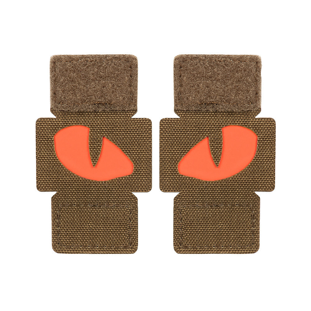 M-Tac patch Tiger Eyes Laser Cut (couple)