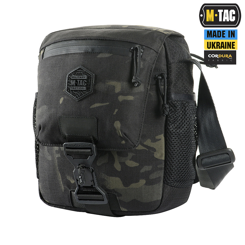 M-Tac Satellite Magnet Bag Elite Hex Black