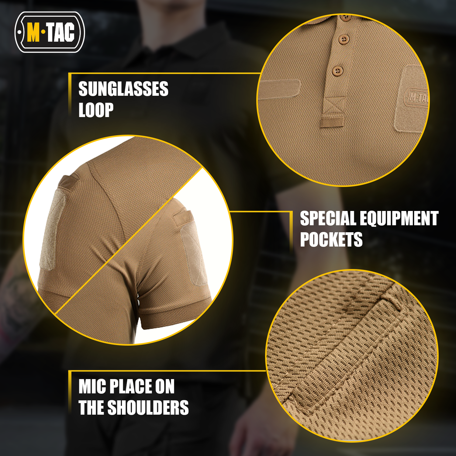 M-Tac Polo Elite Tactical Coolmax