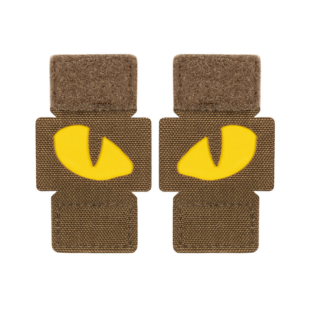 M-Tac patch Tiger Eyes Laser Cut (couple)