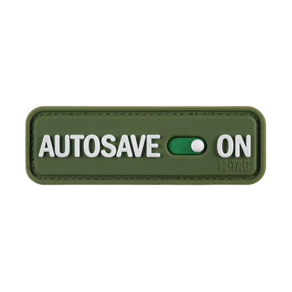 M-Tac Morale Patch Auto Save On