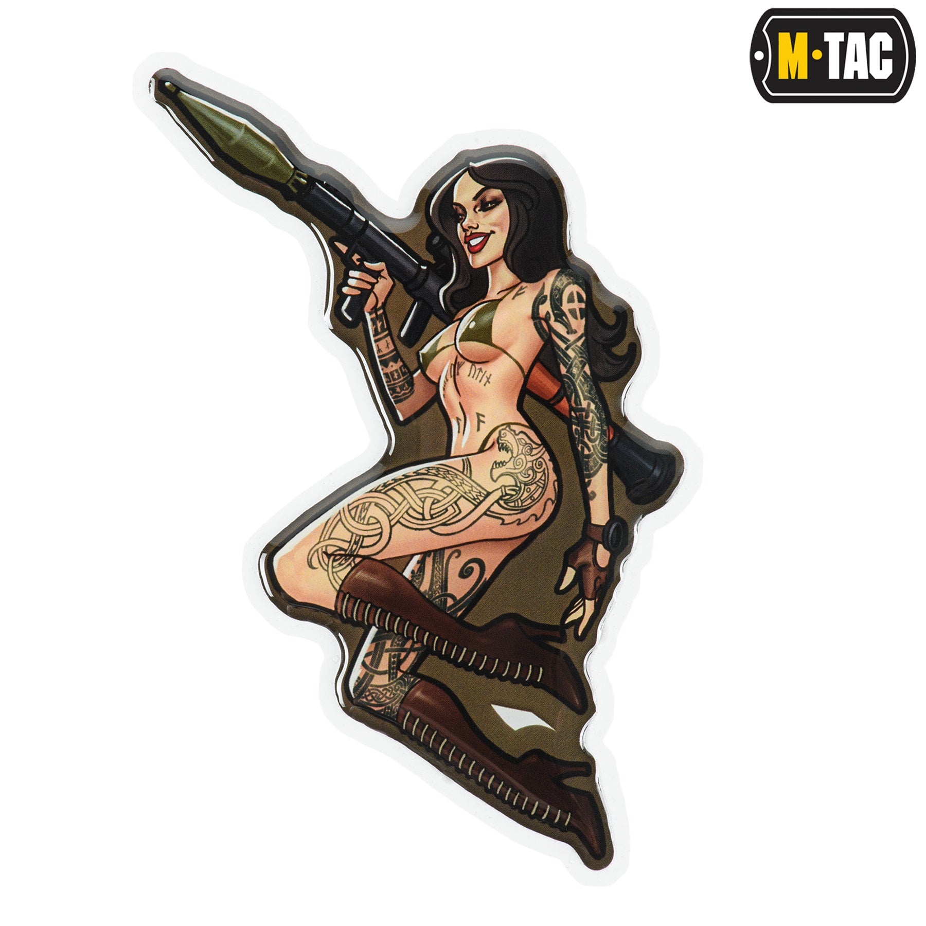 M-Tac Morale Sticker Tactical Girl