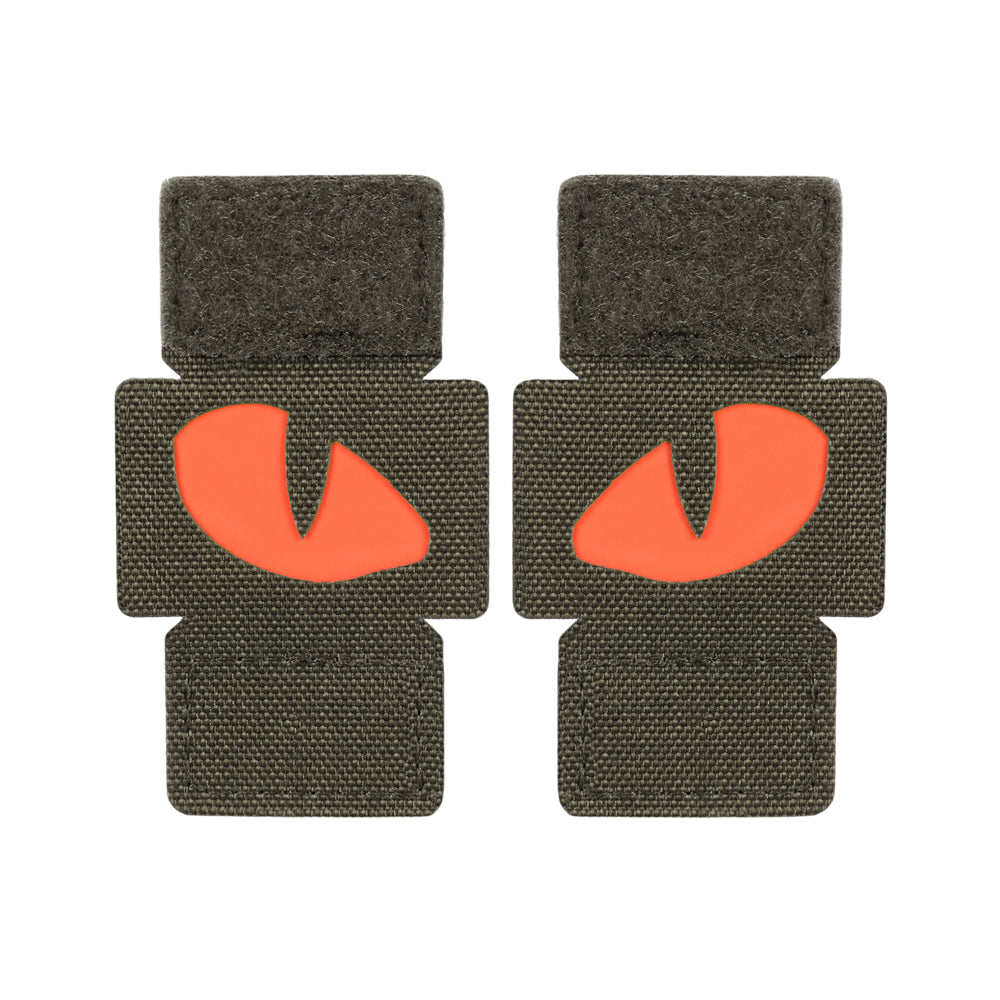 M-Tac patch Tiger Eyes Laser Cut (couple)