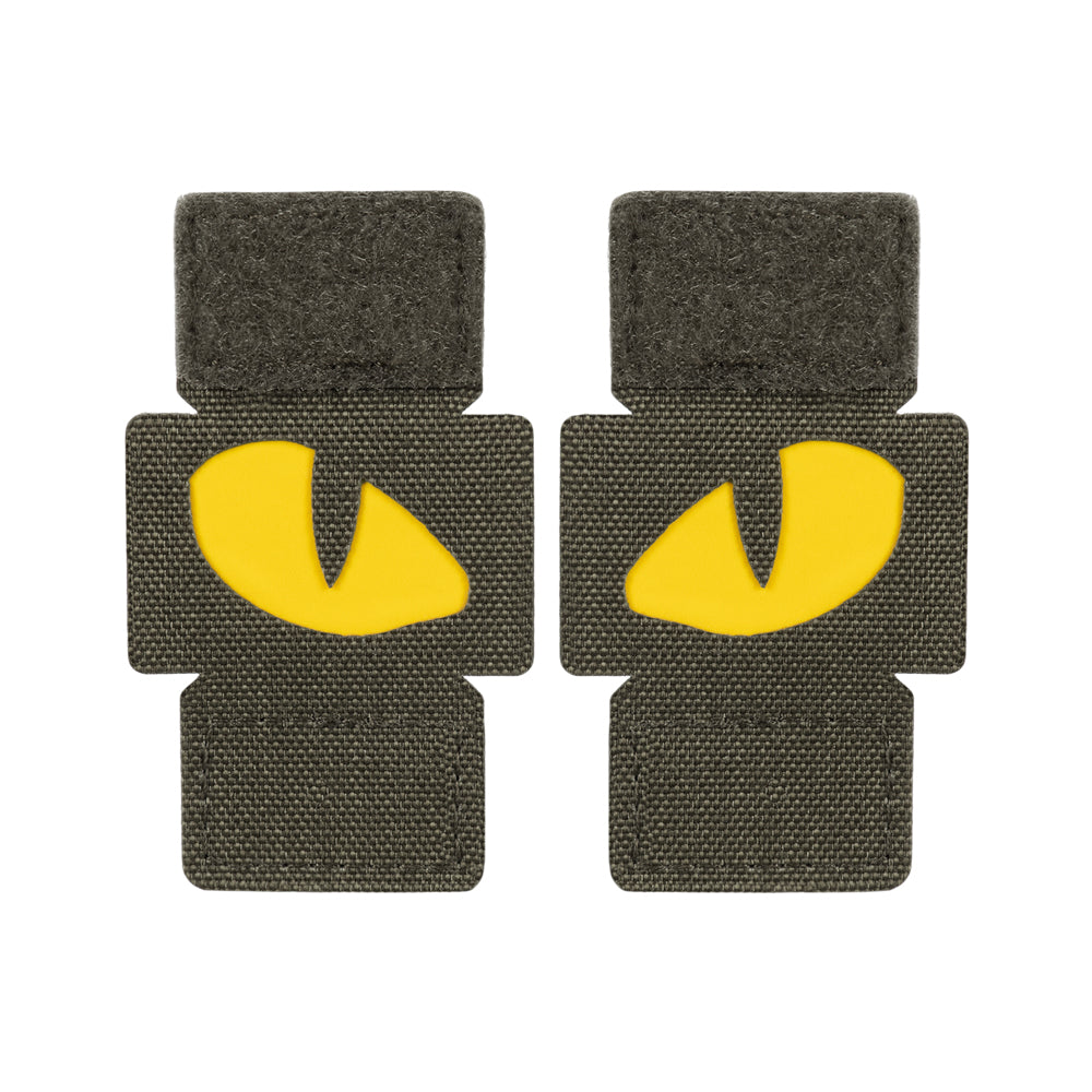 M-Tac patch Tiger Eyes Laser Cut (couple)