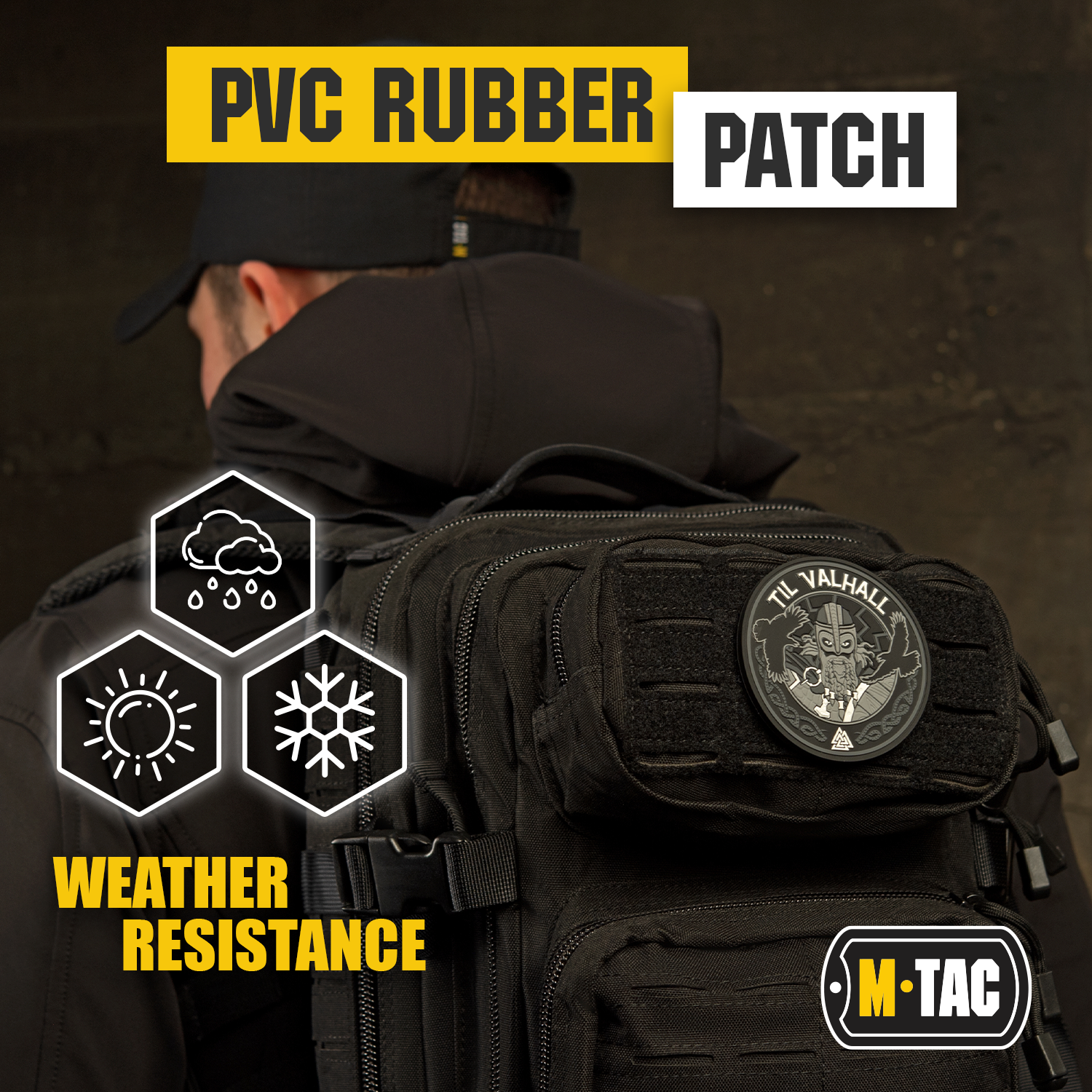 M-Tac patch Til Valhall PVC