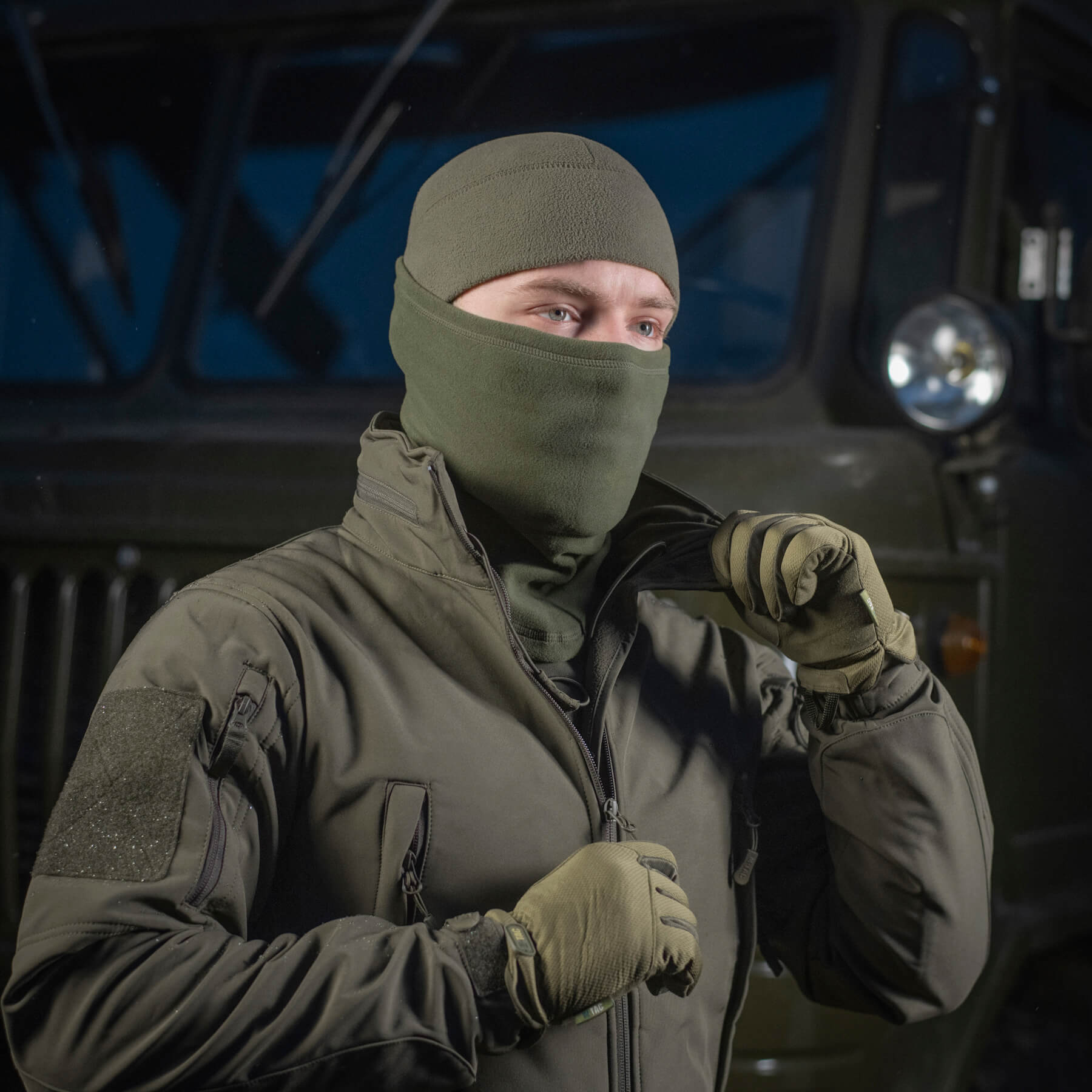 M-Tac Anatomical Polartec Neck Gaiter – Tactical Fleece Face and