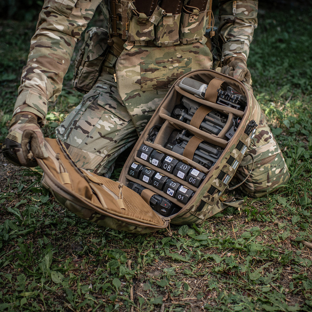 M-Tac Modular Drone Backpack – Cordura 500D, Tegris, YKK - M-Tac