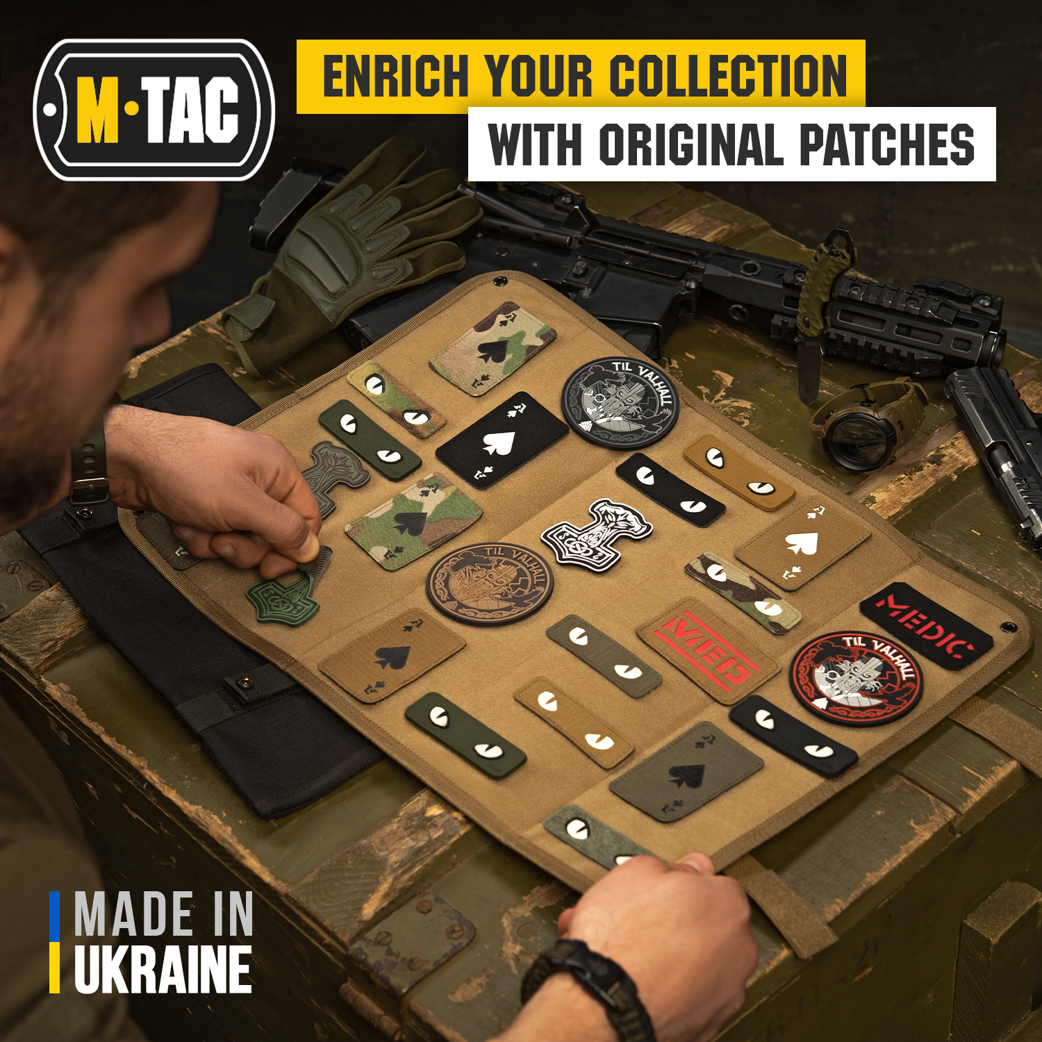 M-Tac patch – Valhall M-TAC Til PVC
