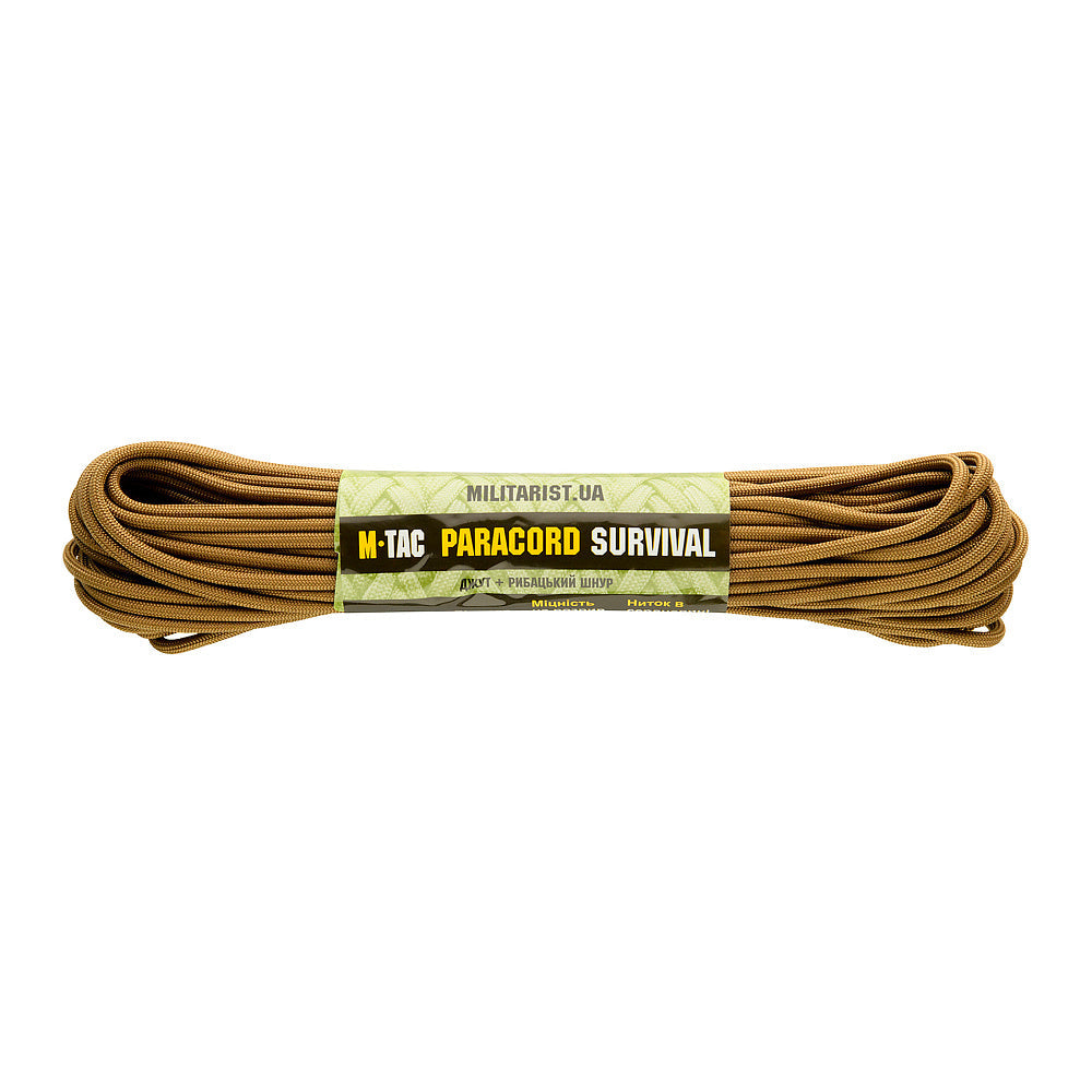 M-Tac Paracord Survival 15m