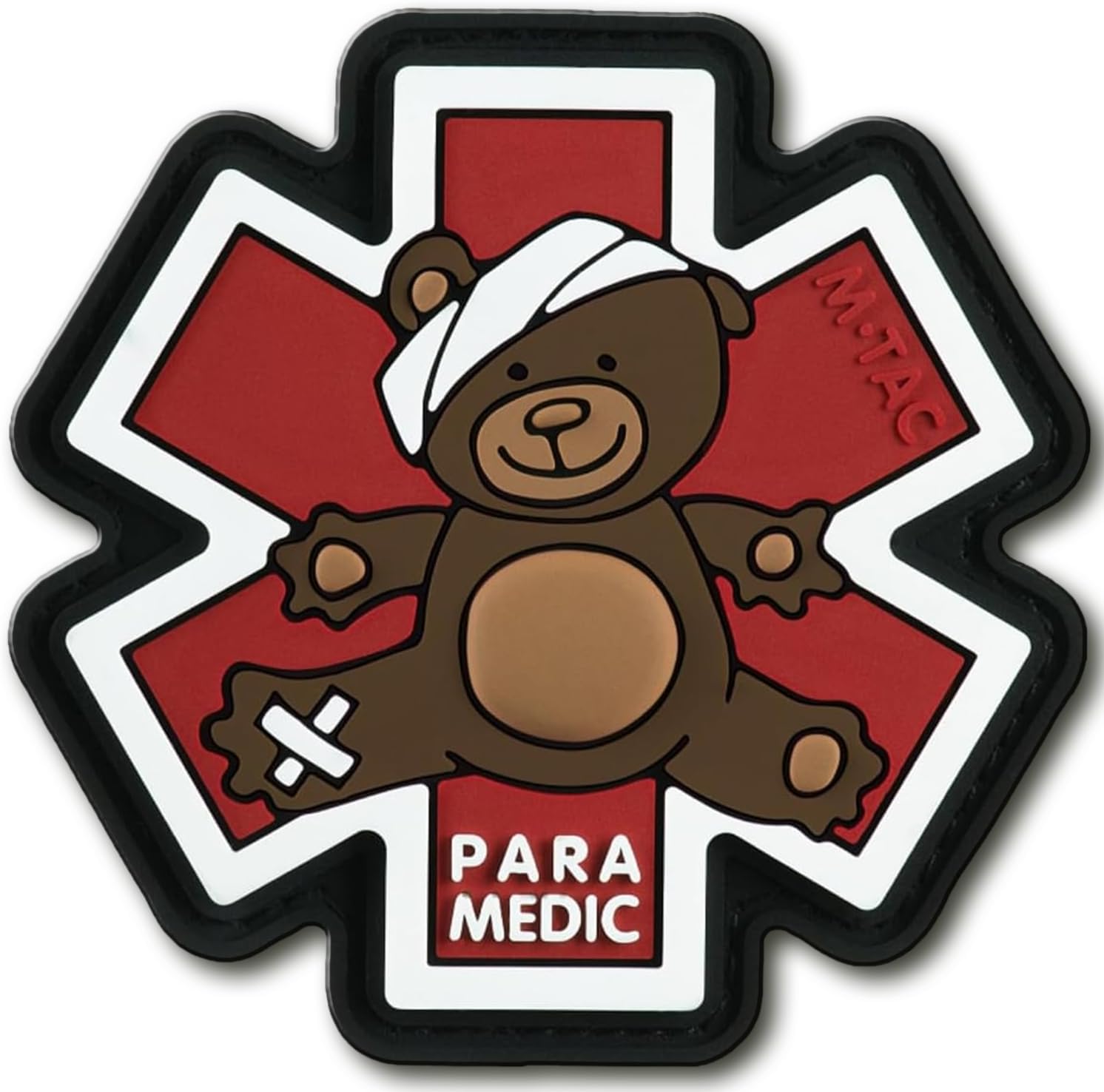M-Tac Morale Patch Paramedic Bear PVC