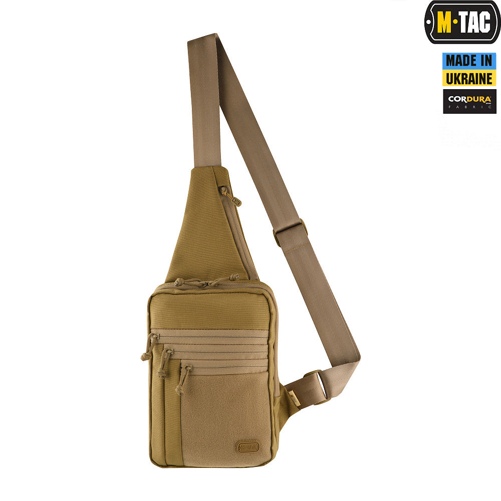 M-Tac Concealed Carry Sling Bag Elite Gen.IV with Loop Panel - M-TAC