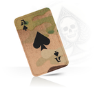 M-Tac patch Ace of Spades Laser Cut - M-TAC