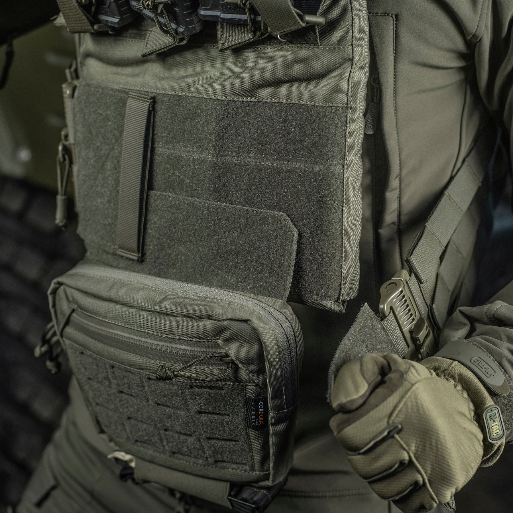 Molle-Tasche für M-TAC Gen.II Elite Plattenträger - Coyote