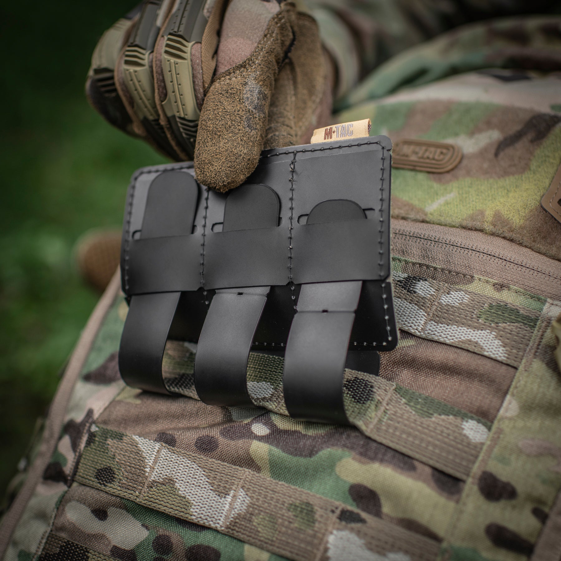M-Tac Molle Panel for Morale Patches - Tactical Accessory with Molle  Attachment 3.2 x 1 (3.2 x 1, Camo)
