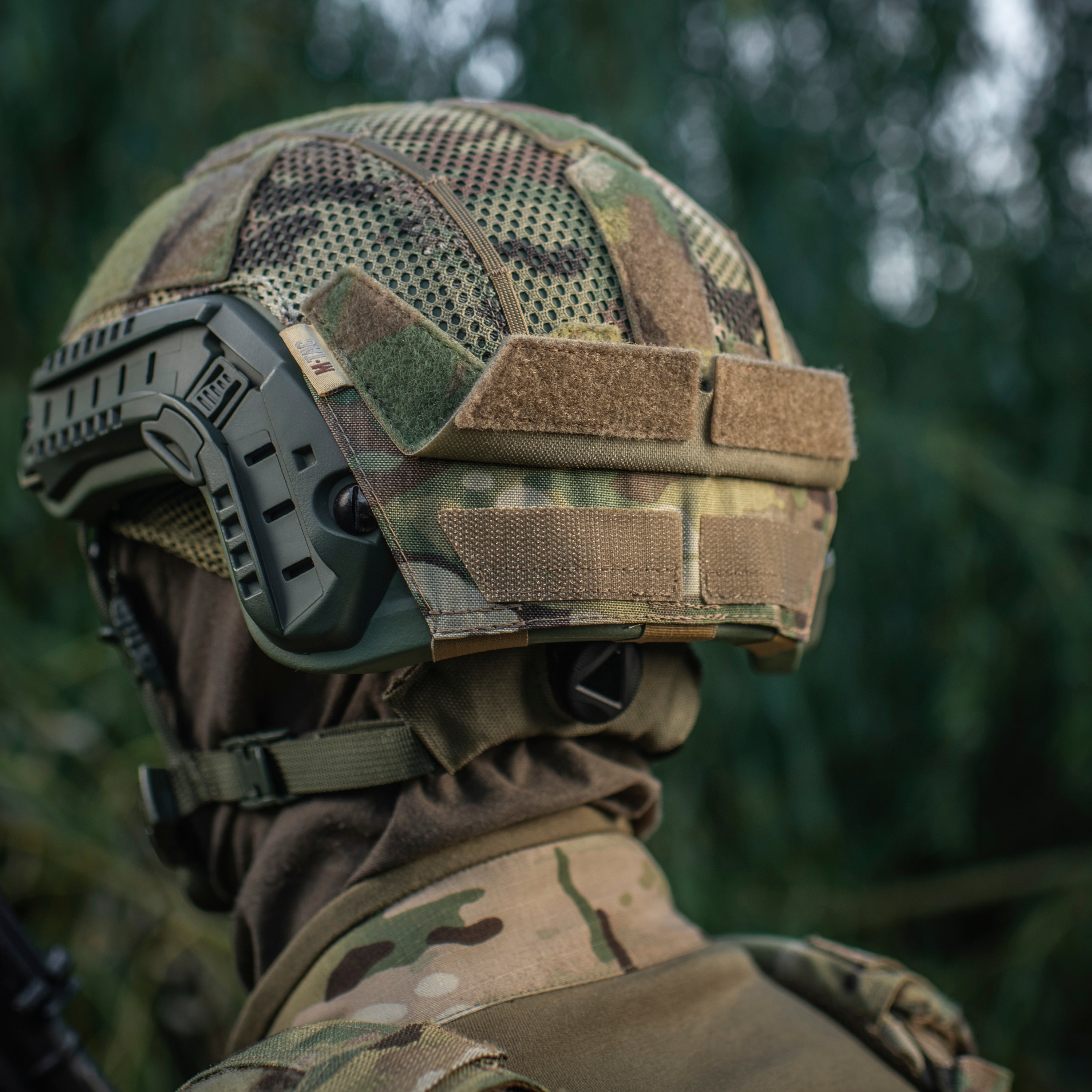 fast mt helmet patch M-Tac Helmet Cover Shroud – TOR-D, Cordura 500D, NVG Access Multicam / XL