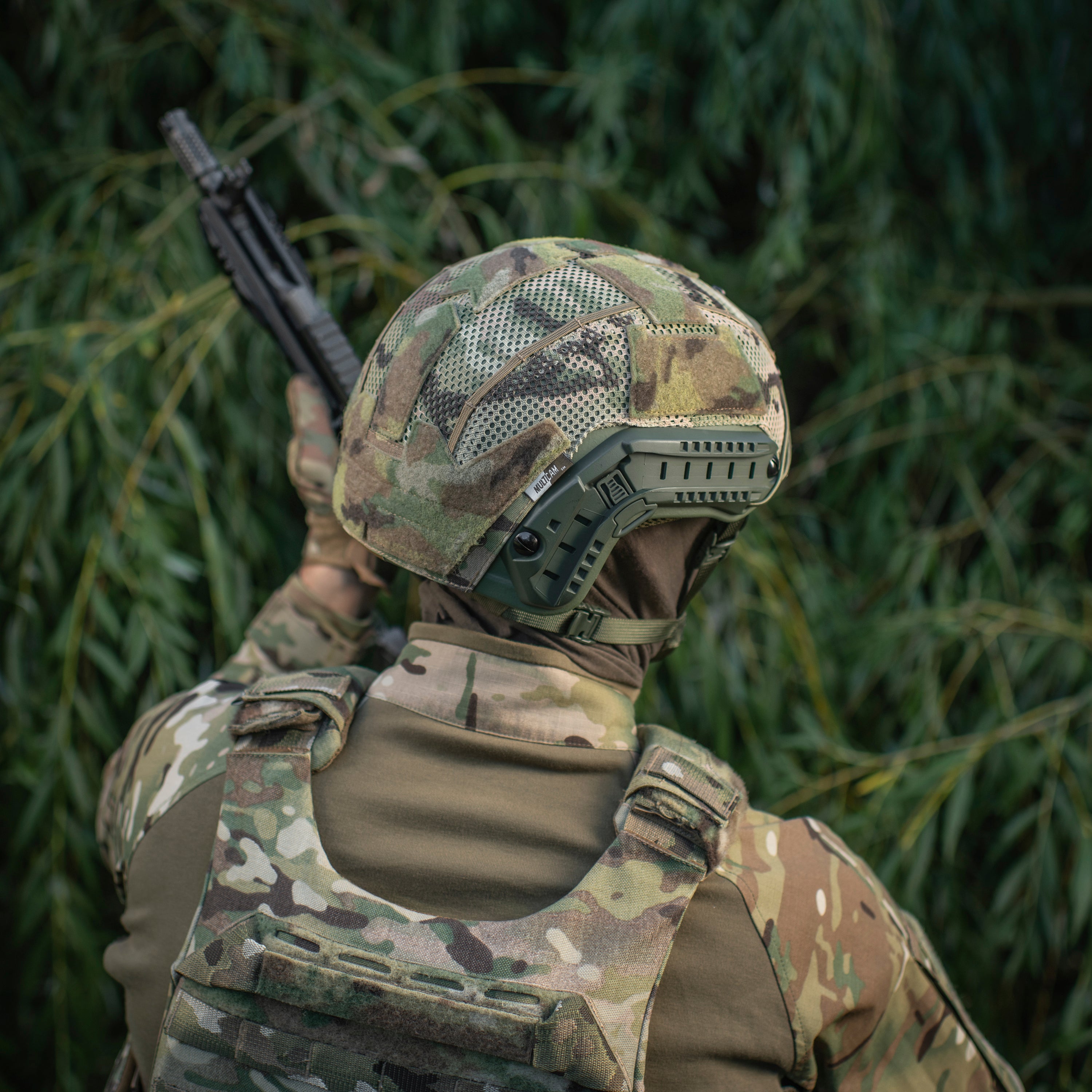 M-Tac Helmet Cover Shroud – TOR-D, Cordura 500D, NVG Access - M-Tac