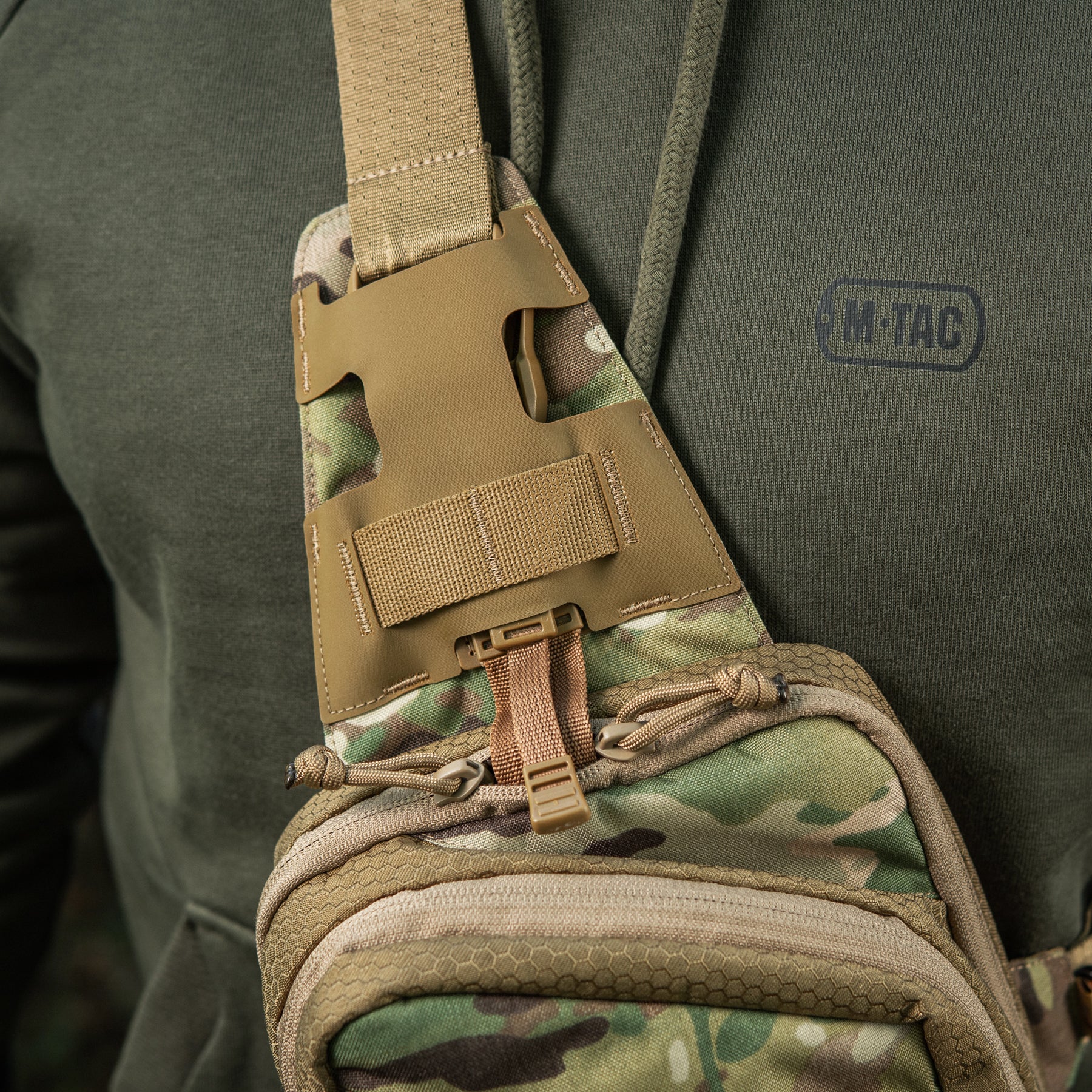 M-Tac Elite Sling Bag with Loop Panel