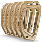 M-Tac Plastic Tactical Carabiners (Set of 5) - M-TAC