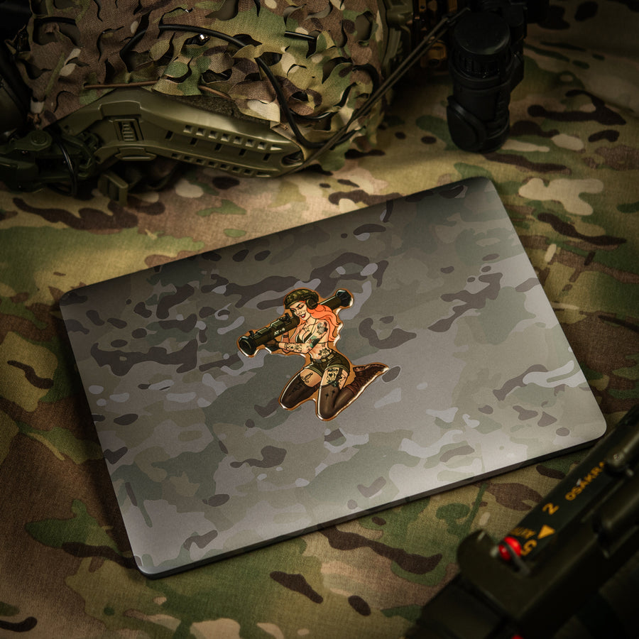 M-Tac Morale Sticker Tactical Girl