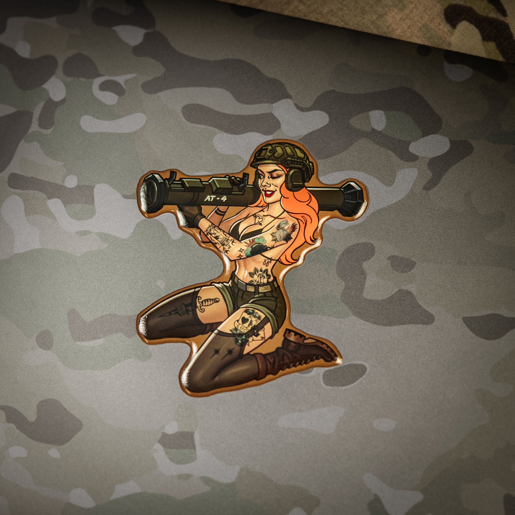 M-Tac Morale Sticker Tactical Girl