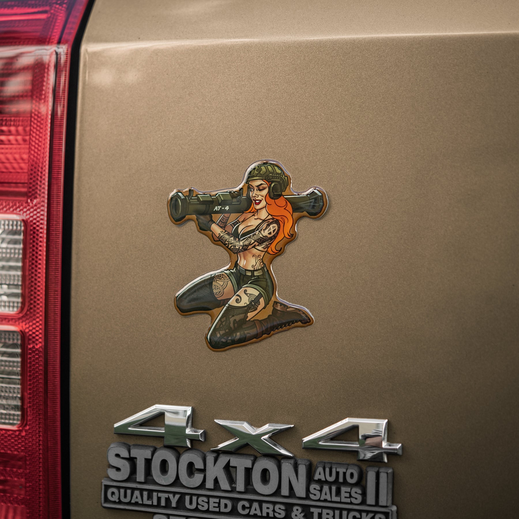 M-Tac Morale Sticker Tactical Girl