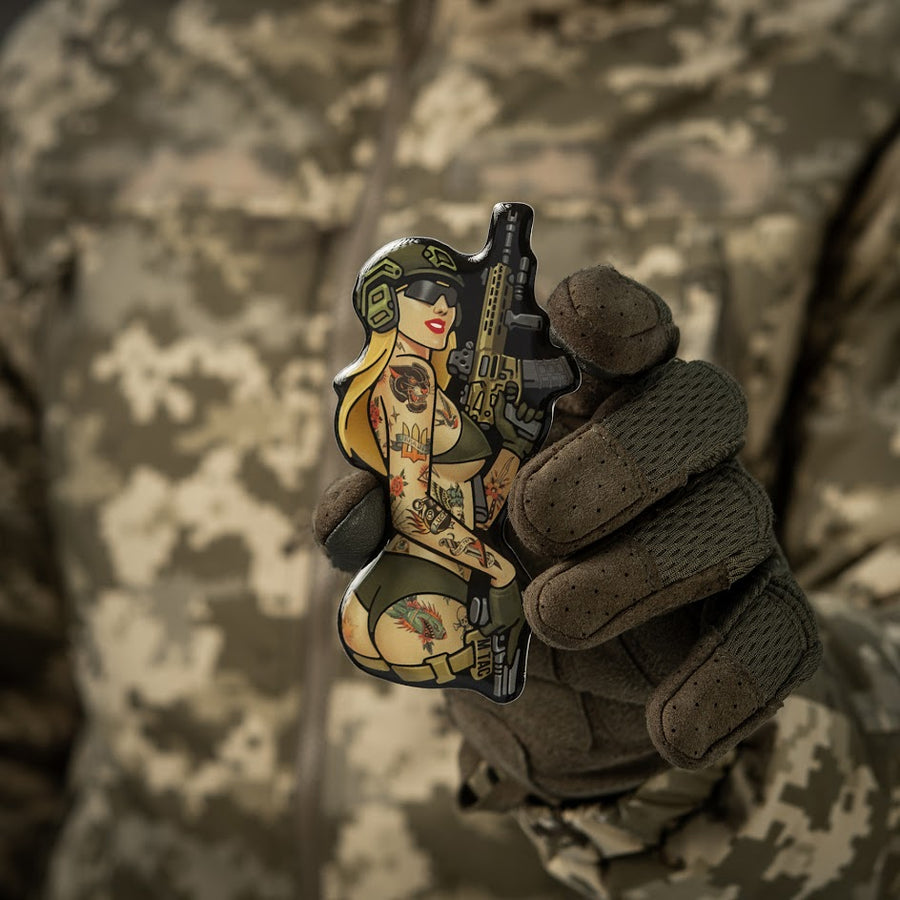 M-Tac Morale Sticker Tactical Girl